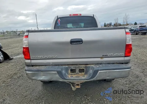 2005 Toyota Tundra Double Cab Sr5 z USA, uszkodzony, nr VIN 5TBDT44185S486377
